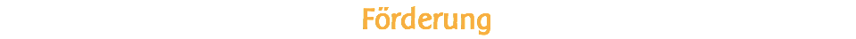 Förderung